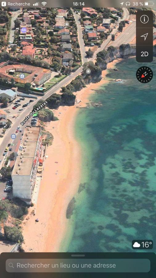 Studio Pieds Dans L'Eau Ajaccio  Ngoại thất bức ảnh